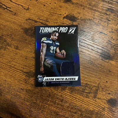 #ad 2023 Panini Zenith Turning Pro Memorabilia #TPM JSN Jaxon Smith Njigba $10.00