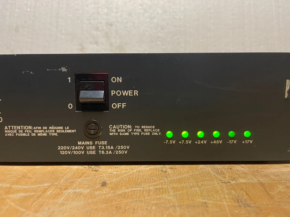 SOUNDCRAFT CONSOLE POWER SUPPLY CPS450 - Image 4 of 4