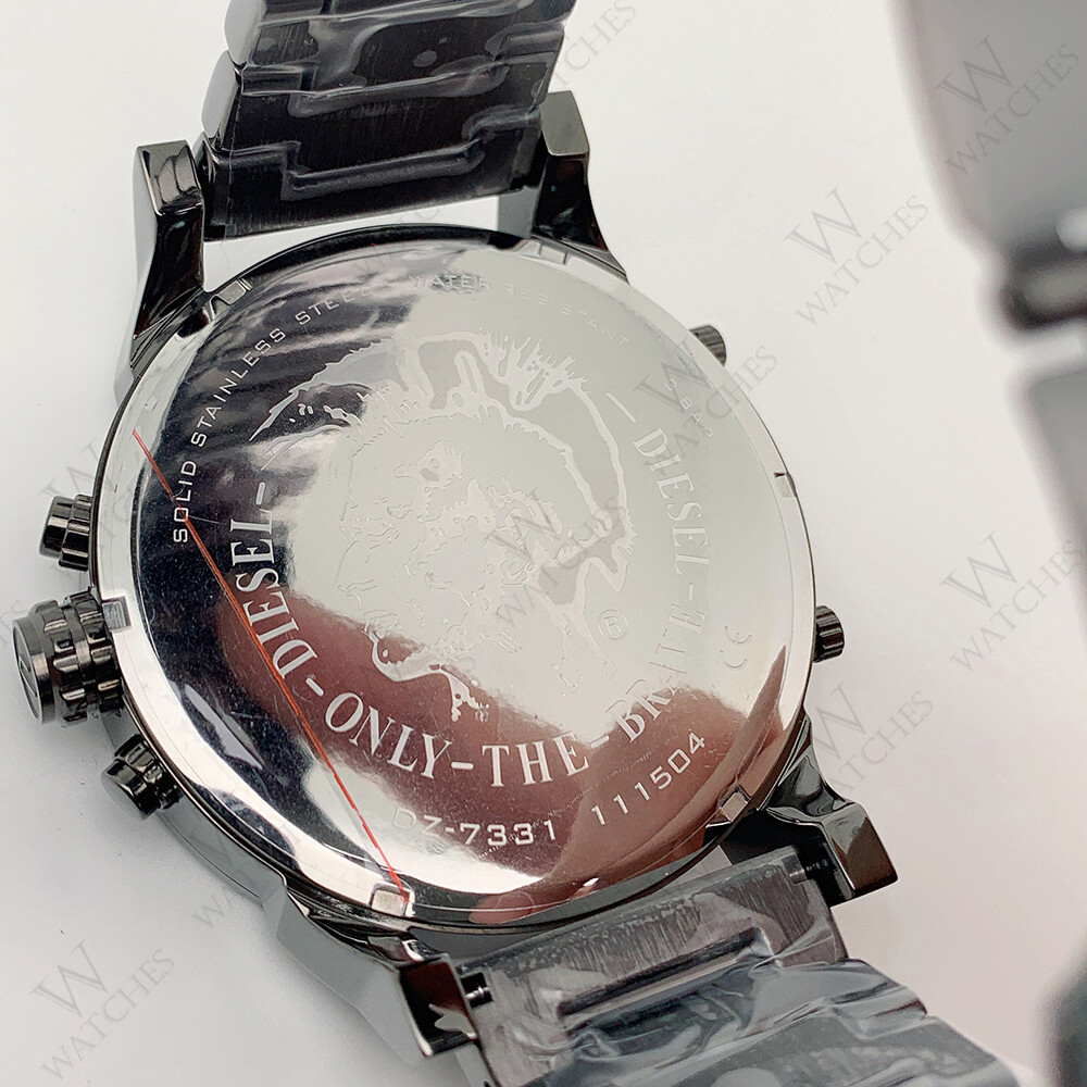 ディーゼル 腕時計 DZ7331 Diesel DZ7331 Mr. Daddy Gunmetal Stainless Steel Bracelet