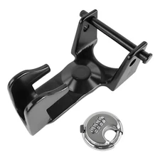 Black Gooseneck Trailer Hitch Locks TL50 Coupler Trailer Lock Gooseneck Lock