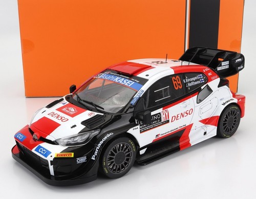 Modèle Réduit TOYOTA GR YARIS R1 HYBRIDE N°69 Monte Carlo 2023 - Échelle 1/18 - IXO - Neuf En Boîte