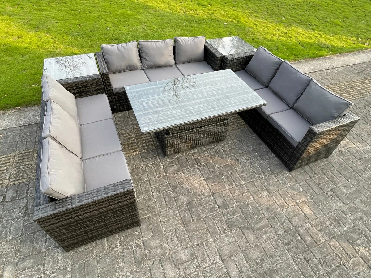 U sale shape rattan
