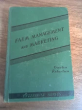 Farm Management and Marketing by Overton Robertson - HC Book-Corn Growing States