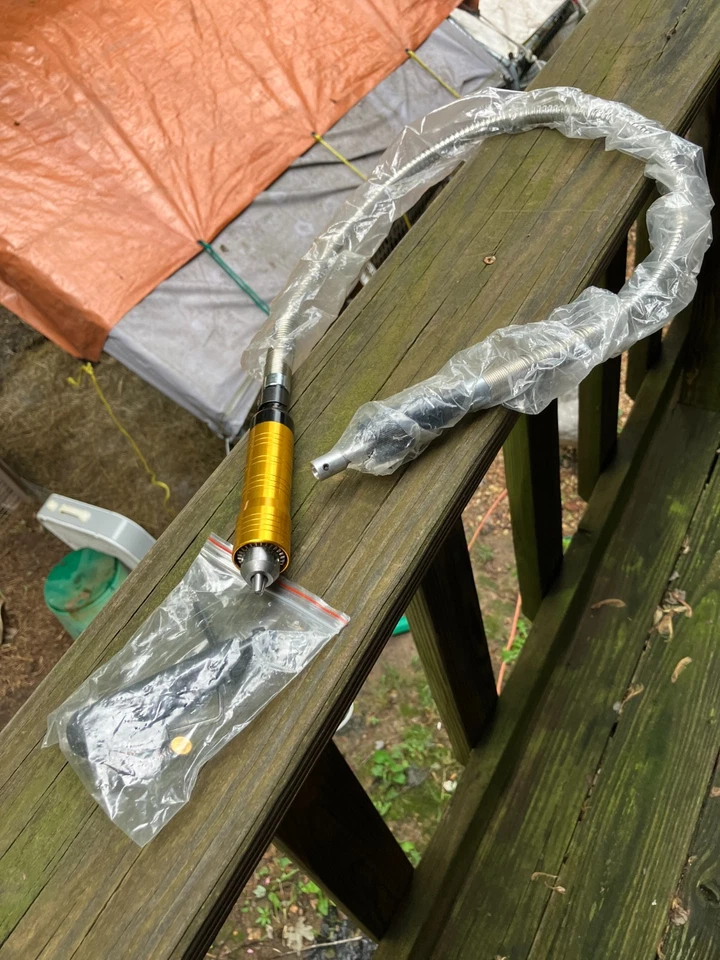 Flexible Flex Shaft Polishing Chuck Rotary Grinder Tool Extension Cable Chuck - Image 2 of 4