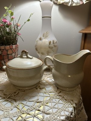 Hearthside Stoneware Creamer & Sugar, Summertime Pattern Floral Expressions By