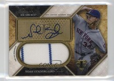 2017 Topps Triple Threads Unity Jumbo Relics 74/99 Noah Syndergaard Auto 1ek2
