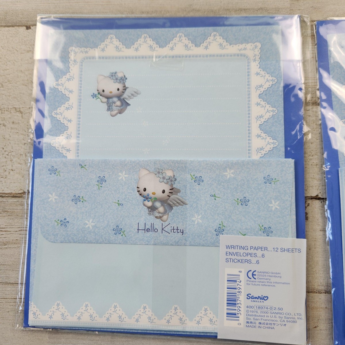 レア♡サンリオ♡キティ 海外限定 エンジェル メモ 2000年 kt-angel-heart-20240509-sub2-