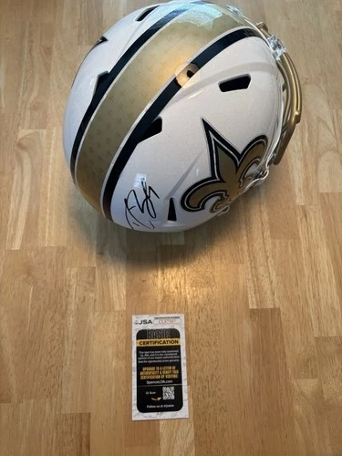 Drew Brees Autographed Signed  New Orleans Saints Full-Size Helmet. JSA Coa. Hof