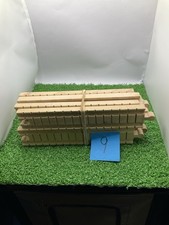 BRIO Thomas  Friends Straight Wooden Railway Track Lot of 9