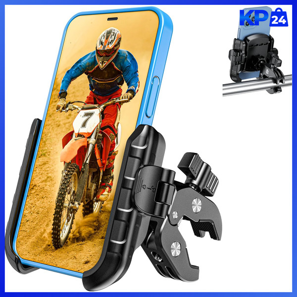 Handyhalterung Motorrad Fahrrad Kamerafreundlich 5,4-7,2 Zoll Lenkerklemme-image