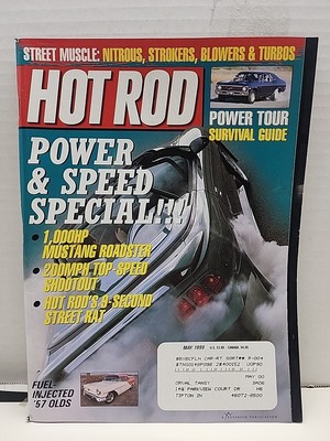 Hot Rod May 1999 Power and Speed Special, 1000 HP Mustang Roadster, 9 Sec ST Rat