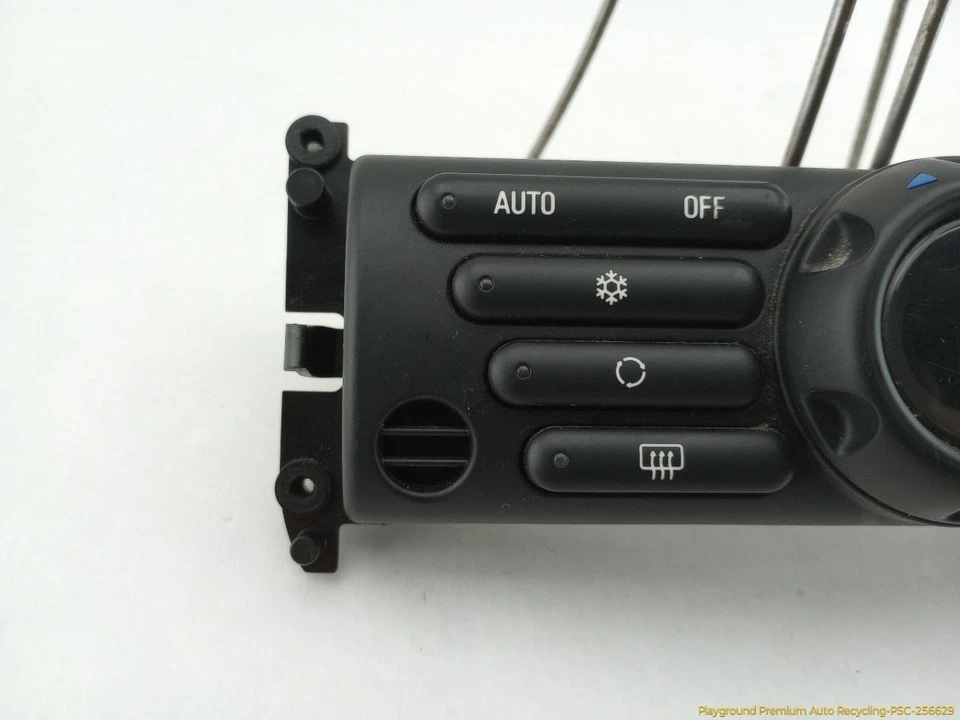 Interruptor de control de clima de aire acondicionado Mini Cooper S R53 compatible con 2003-2004 Foto 3 de 4