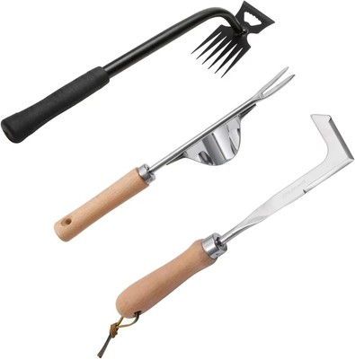 ''Gardening Hand Weeder Tools, 6 Teeth Uprooting Weeding Tool Multifunctional M..