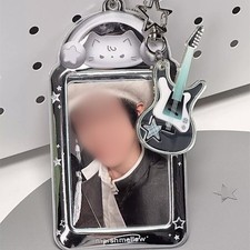 Water Resistant PVC Card Sleeve Photo Card Covers Photocard Case for Keychain