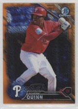 2016 Bowman Chrome Prospects Orange Shimmer Refractor Roman Quinn #BCP155 2r7