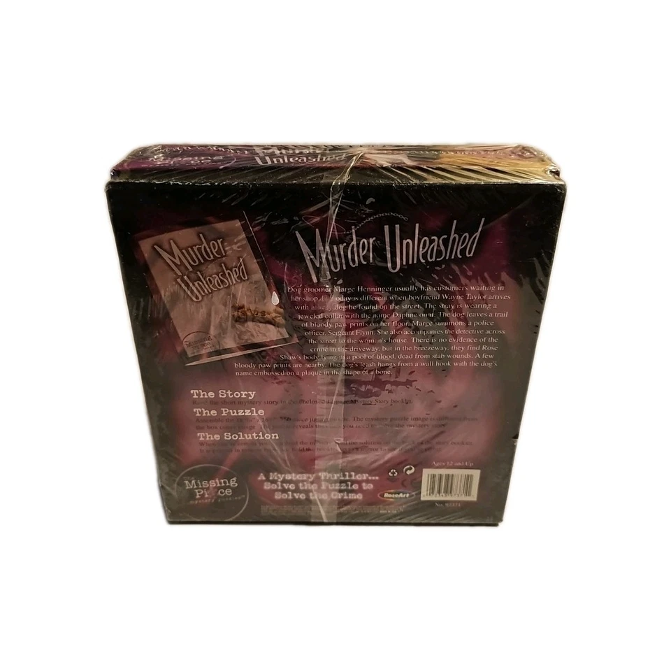 murder unleashed,  750 puzzle (Missing Piece Mystery) - Image 2 of 4