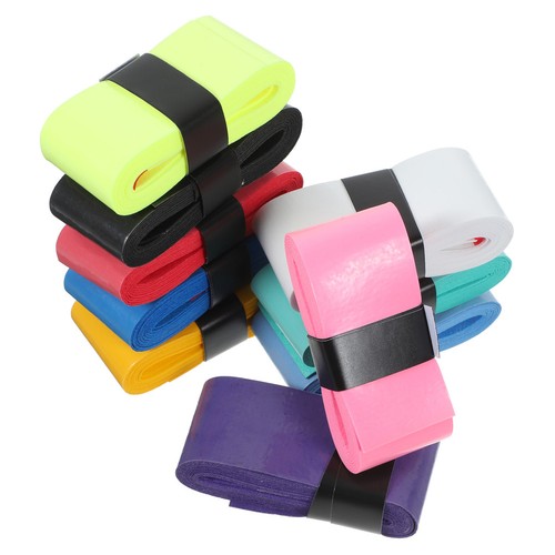 8 Pezzi Impugnatura Racchetta Badminton Ricambio Antiscivolo Tennis Overgrip - Foto 10 di 12