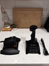 VKB Gladiator NXT EVO Flight Stick & Thrustmaster TWCS Throttle