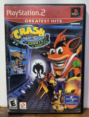 Crash Bandicoot: The Wrath of Cortex Greatest Hits PlayStation 2 PS2 NO MANUAL