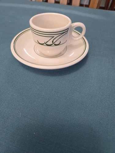 1984 Homer Laughlin Restaurant Ware Cup And Saucer