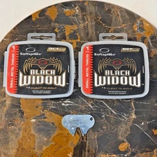 Softspikes Black Widow DCT Small Metal Thread Golf Spikes Set 44 Cleats 22 x 2