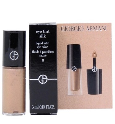 GIORGIO ARMANI EYE TINT SILK #11 ROSE ASHES 3.0ml .10fl oz LIQUID EYE COLOR MINI