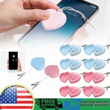 1 5x Phone Screen Cleaner, Portable Mobile Phone Screen Wipe, Heart-Shaped
