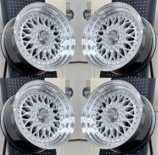 16 Wheels Rs Style 16x7.5 4x1004x114.3 35 Silver For Honda Civic Eg Ek Gs Gsr