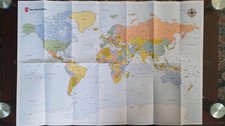 World Map Poster 25" x 17" - STC