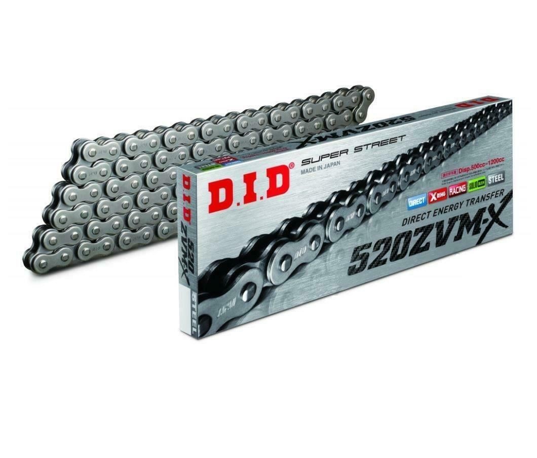 FITS APRILIA 550 RXV/SXV 2006-2012 DID SUPER HEAVY DUTY DRIVE CHAIN 520ZVMX112L