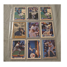 Toronto Blue Jays Card Lot (18) Joe Carter Alomar Winfield Bell