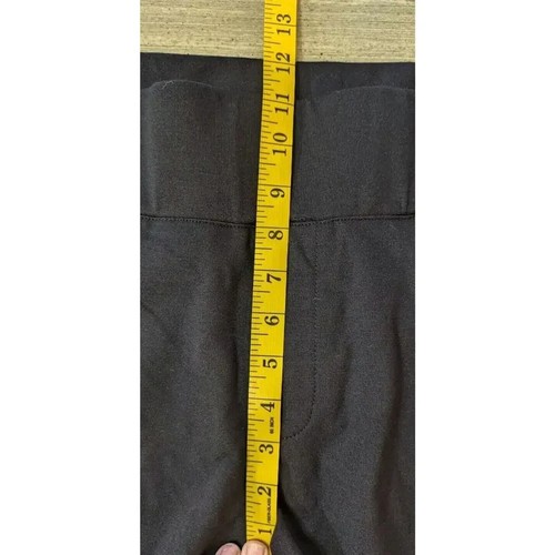 Max Jeans Anzughose 18W schwarz Stretch einfarbig Logo Ponte Strick Gesäßtaschen - Bild 9 von 12