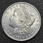 1921 $1 Morgan Silver Dollar