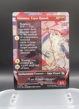 Summon: Esper Ramuh (Borderless) FINAL FANTASY NM MTG Non-Foil