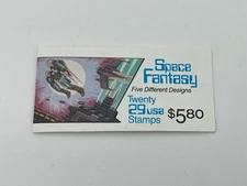 SPACE FANTASY Booklet of 20 US 29¢ Stamps 1993