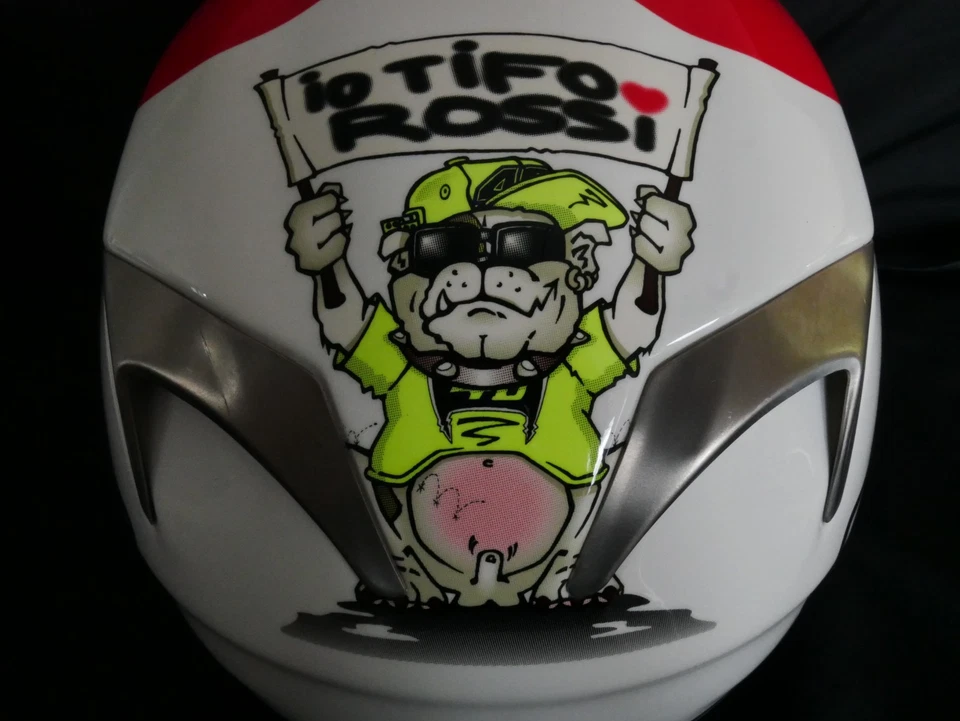 AGV Ti-Tech "Heart" Rossi Limited Edition - Photo 4/4