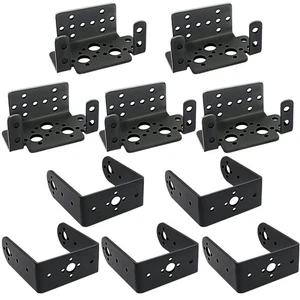 DaFuRui 5 Sets Pan Tilt Servo Mount Bracket for MG995 MG996R S3003 U-Shaped L... - Picture 1 of 7