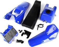 PW80 Plastics, Air Box Gas Tank Seat Plastics Set for Yamaha PW80 PY80 PEEWEE Y-