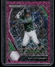 2021 Panini Prizm Draft Picks #PDP169 Dayton Dooney Pink Velocity Prizm