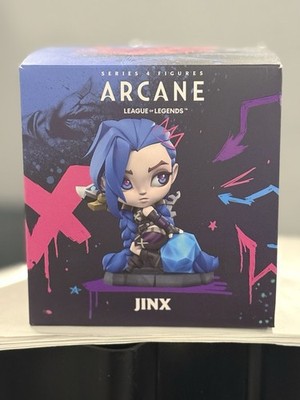 Official League of Legends LOL Arcane Jinx Figure Toys Gift Open Box