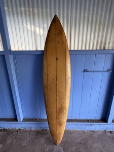 8’ Bruce Jones Surfboard Sign 70’s OG Signature. Definitely Shaped Sunset Beach.