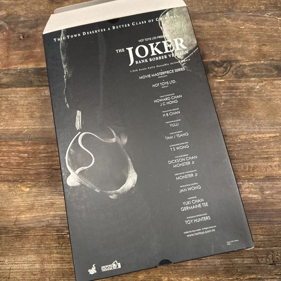 Hot Toys Dark Knight The Joker Bank Robber Ver.  Figura de acción escala 1/6 de JP Foto 3 de 4