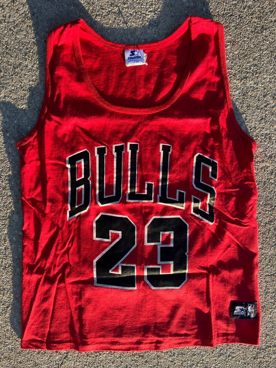 Chicago Bulls Michael Jordan Practice Jersey Tee Men's Sz L | eBay