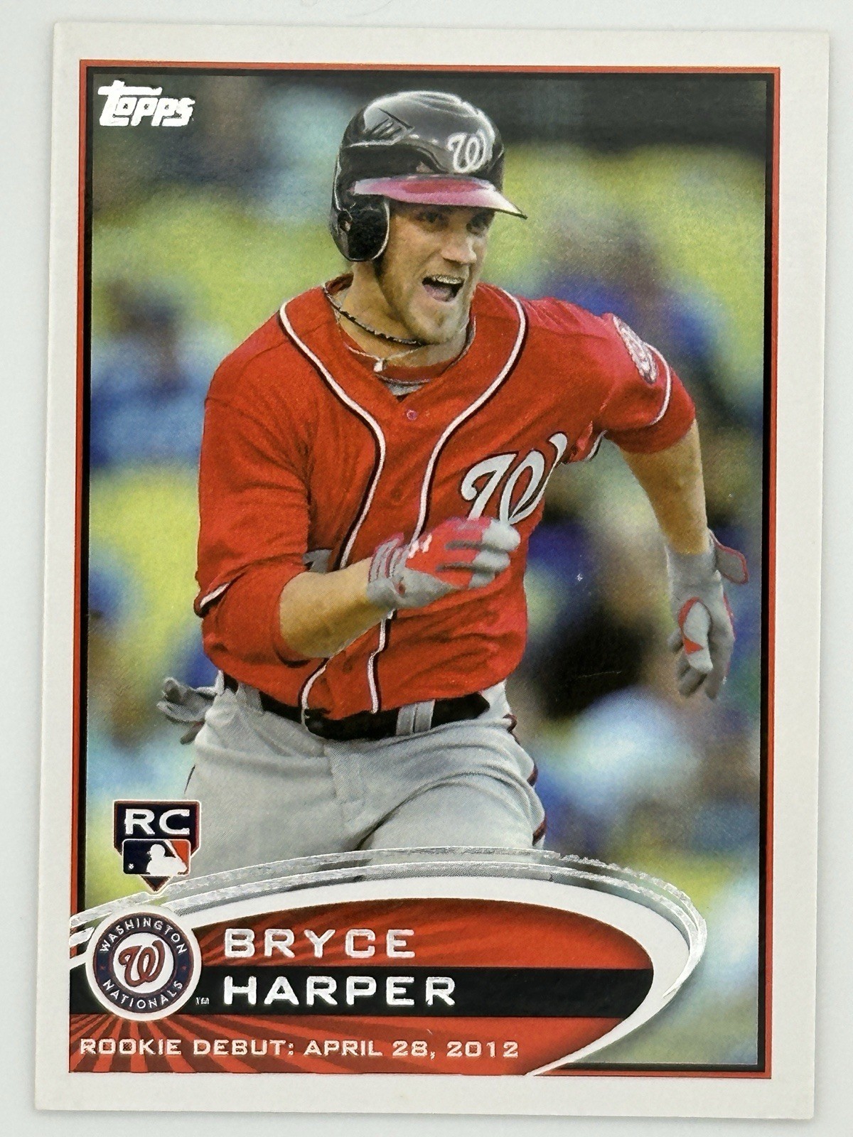 2012 Topps Update Series - Rookie Debut Bryce Harper #US183 (RC)