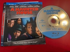 A Haunted House Blu-Ray Marlon Wayans Disc and Artwork only No case see pics