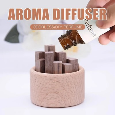 Holz-Diffusor Aromatherapie Raumduft Auto-Design Dekoration