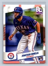 2024 Topps Big League Baseball Rookie Card #106 Jonathan Ornelas Texas Rangers. rookie card picture