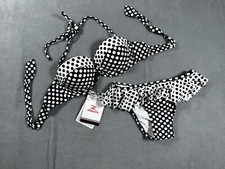 new Womens Bikini BLACK swim Suit Bathing S cup A Beach padded Swimming swimsuit