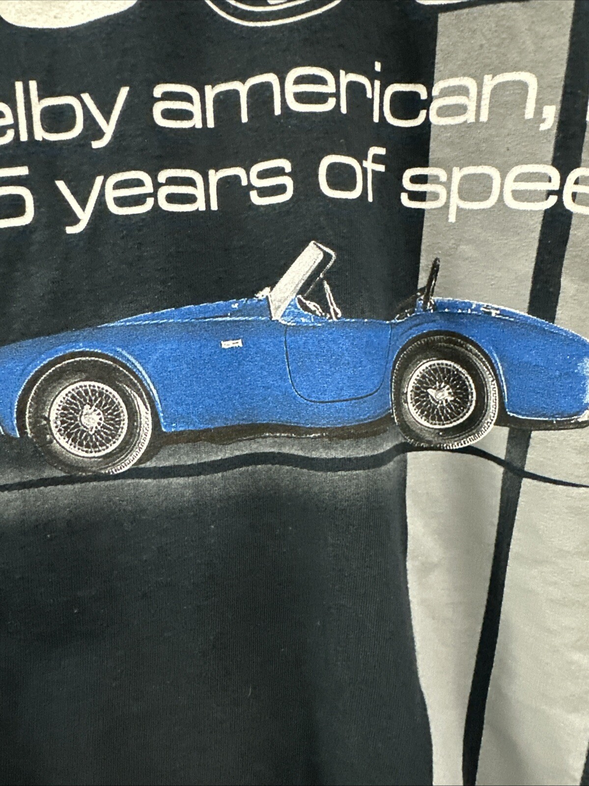 Shelby Cobra 1962 American, Inc. 55 Years Of Speed Design Shirt Men Size 2XL image 6