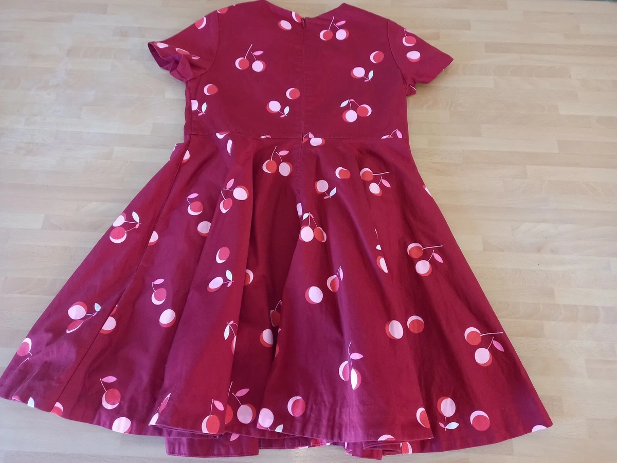 Bellissimo Vestito Bambina Estate JACADI 8 Anni 100 Cotone Ottime Condizioni